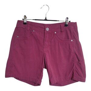 Kuhl Shorts Women 6 Red Hiking Camping Gorpcore Trail Outdoors Fishing